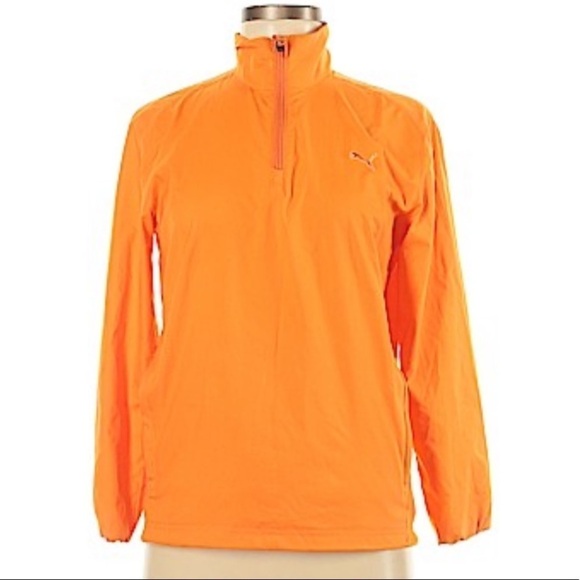 PUMA•Orange wind jacket - Picture 1 of 8